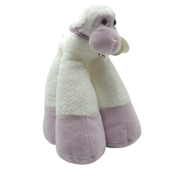 Bestever LAMB Funny Feet Stuffed Animal Plush 15.5" - Picture 2 of 6